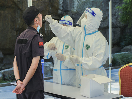 同心战“疫”！鸿客集团助力开展新冠病毒核酸检测应急演练